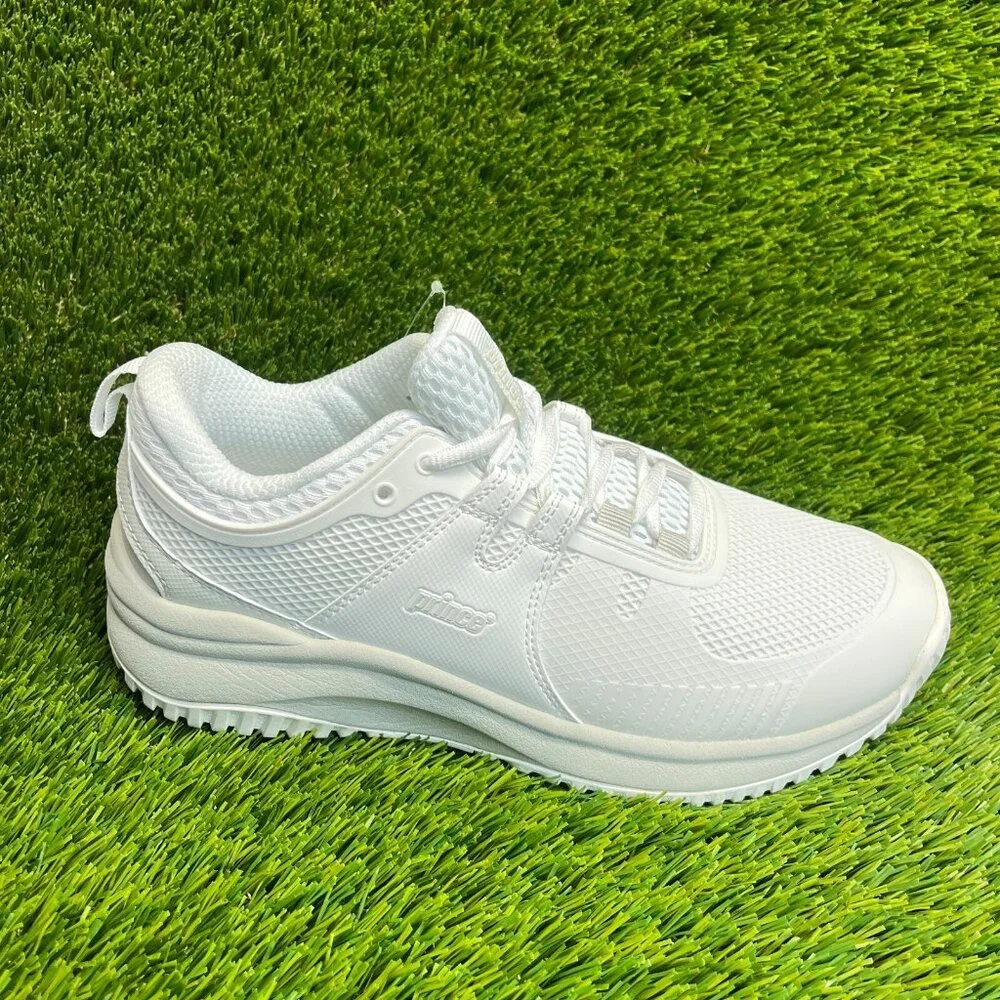 Prince Venom Womens Size 8.5 White Athletic Running Tennis Sports Shoes Sneakers